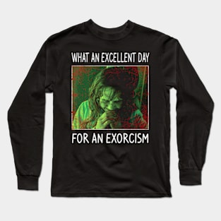 Exorcism Rituals The Exorcists Occult Design Tee Long Sleeve T-Shirt